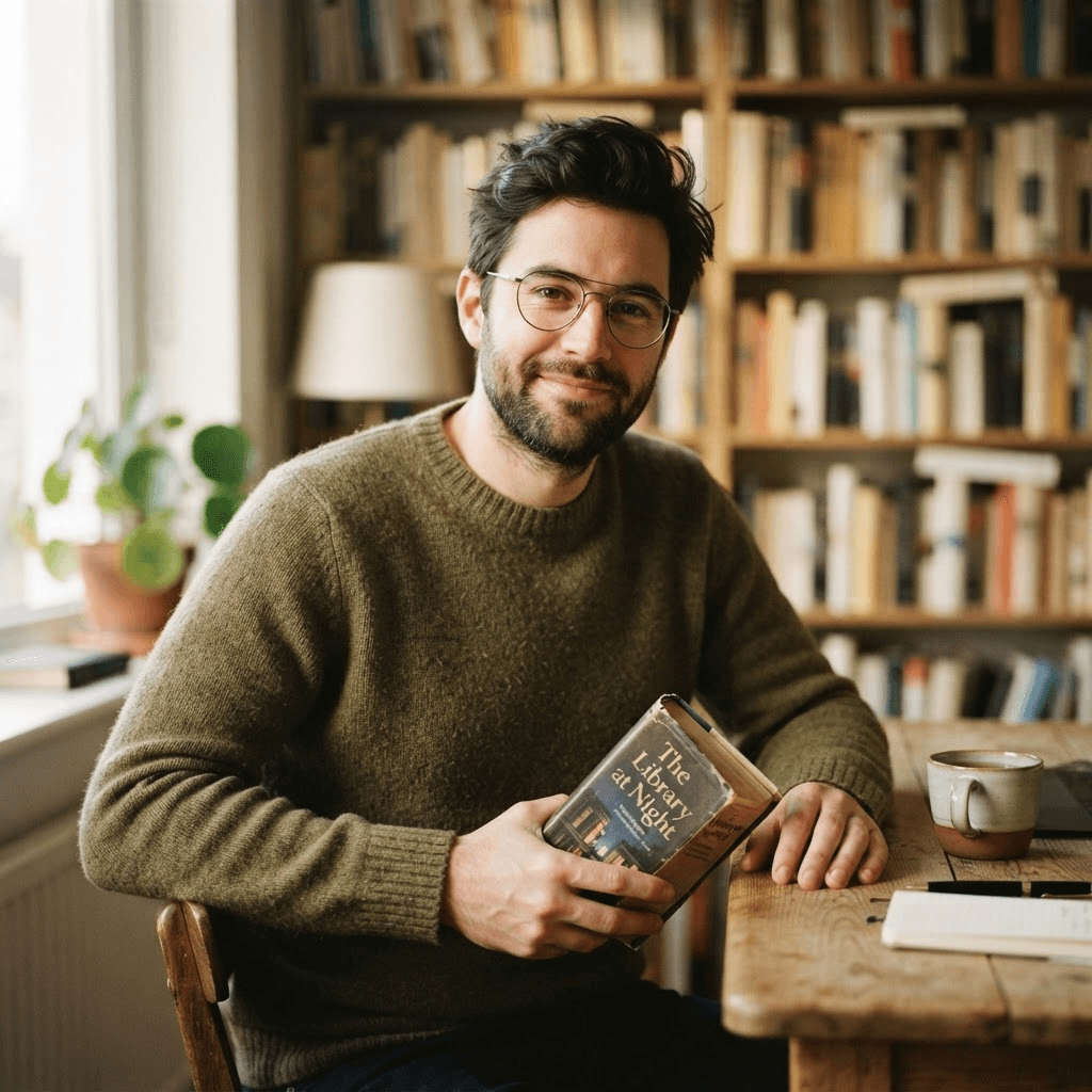 Portrait of Recitare's founder